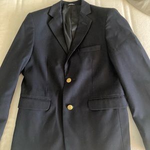 Elegant CHAPS boys very dark navy blazer